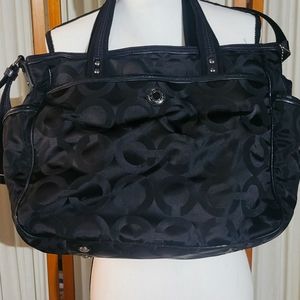 Coach diaper bag